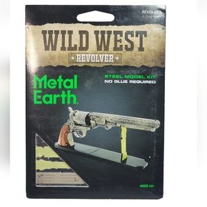 Metal Earth Wild West Revolver Steel Model Kit Fascinations New